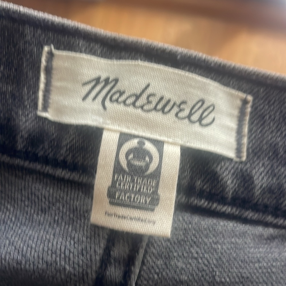 Madewell The Perfect Vintage Straight Jean Cosner Wash Size 23 Gray Denim - Picture 5 of 11